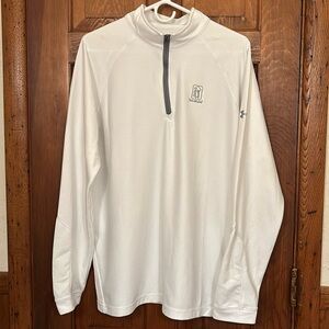 Under Armour Sugarloaf TPG White Quarter-Zip Pullover